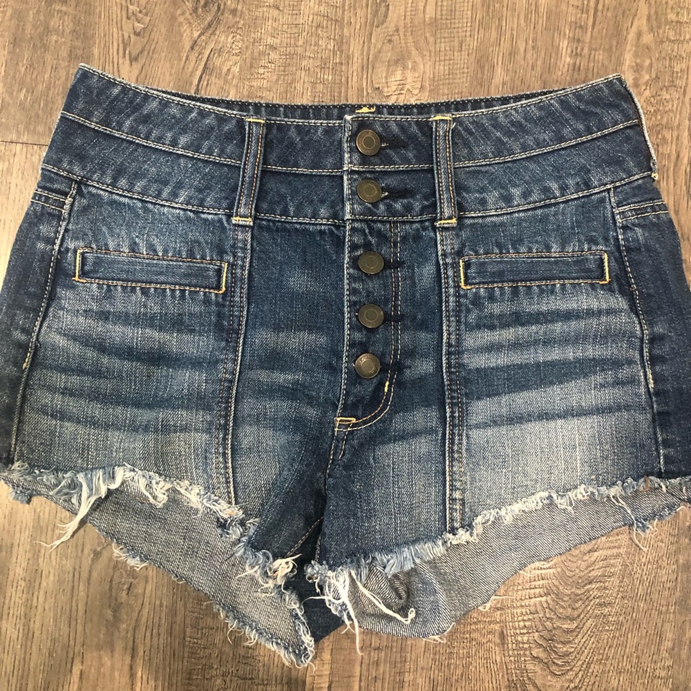 American eagle festival high rise shorts